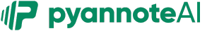 Logo of pyannoteAI